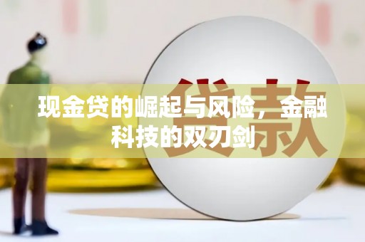 福鼎现金贷的崛起与风险，金融科技的双刃剑