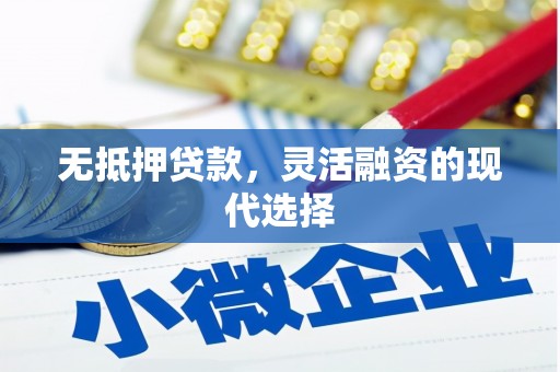 福鼎无抵押贷款，灵活融资的现代选择